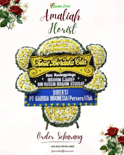 Papan Bunga Duka di Pandowan